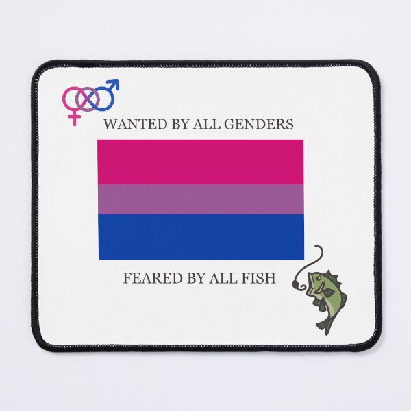 Item preview, Wanted by All Genders, Feared by All Fish designed and sold by vblue-art.