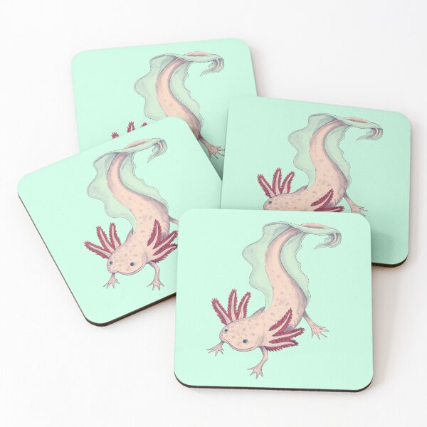 Item preview, Cute Pink Axolotl designed and sold by Pob Hosking.