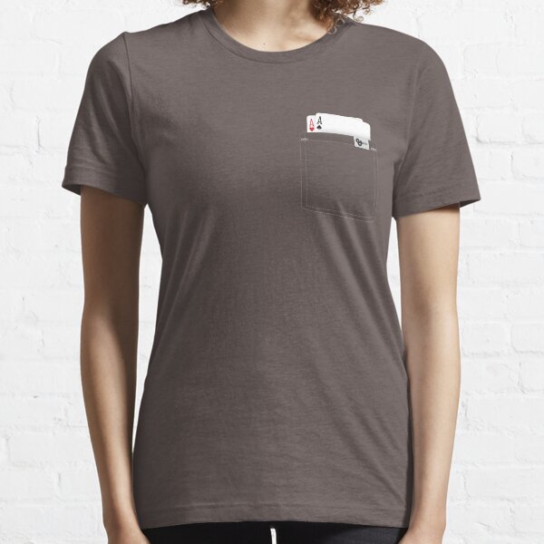 Pocket Aces Poker Cards Essential T-Shirt