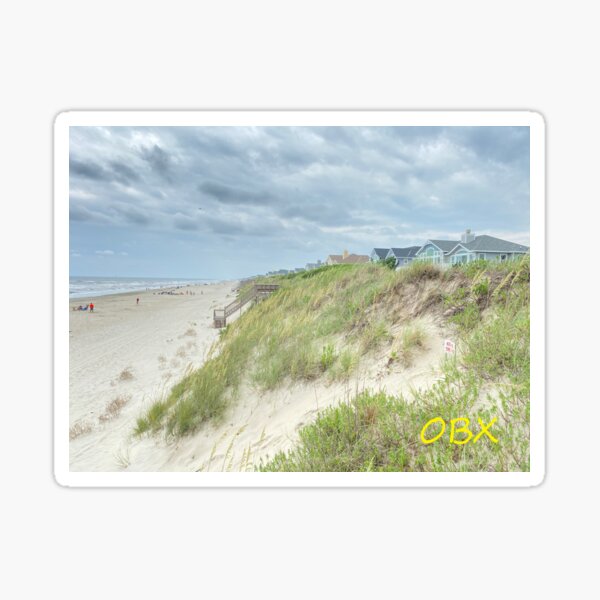 Artikel-Vorschau von Grasbewachsene Sanddüne Corolla Beach OBX North Carolina, designt und verkauft von Mr. Electrician.