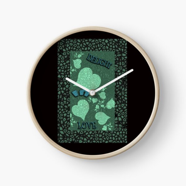 Delight In Love Clock