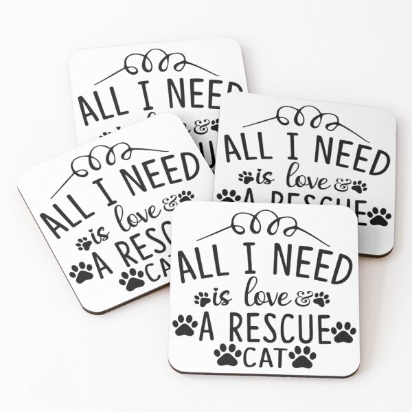 Item preview, Love a rescue cat designed and sold by anttss.