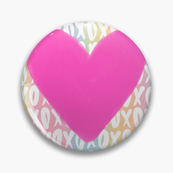 Item preview, Preppy rainbow xoxo heart designed and sold by mollsdesignss.