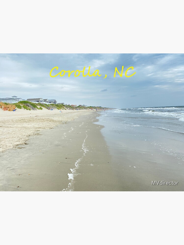 "Corolla Beach North Carolina Low tide" Poster for Sale by MVdirector
