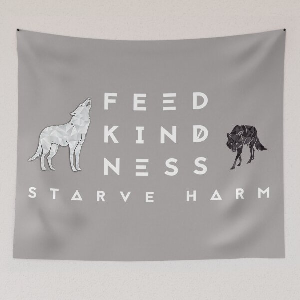 Item preview, Feed Kindness Starve Harm Logo designed and sold by FeedKindness.
