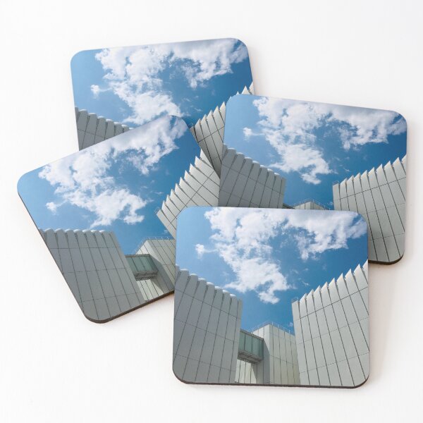 Item preview, Clouds above the High Museum of Art designed and sold by kittymuffin.