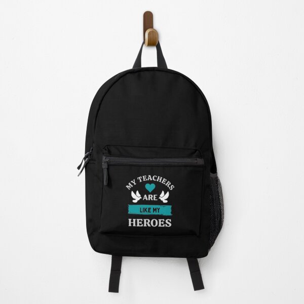 Item preview, My Teachers Are Like My Heroes The Best Teacher Blue Design designed and sold by BestTeacher.