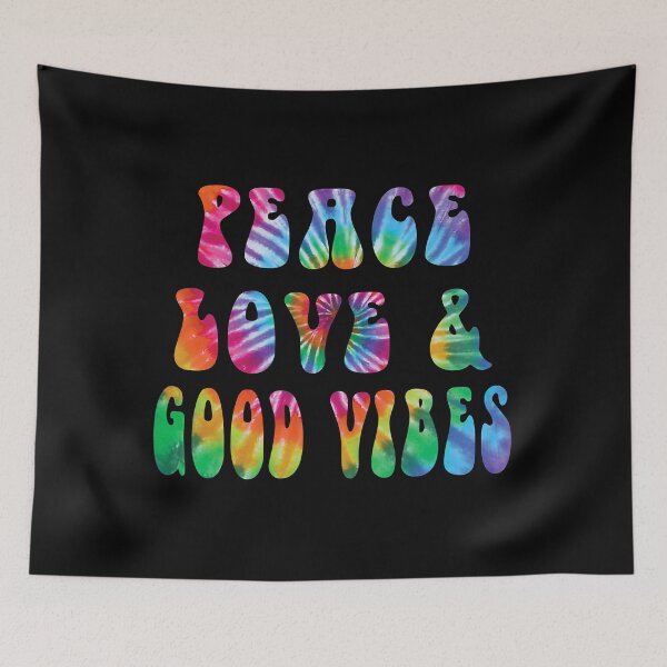 Item preview, Peace Love And Good Vibes Tie Dye Cool designed and sold by xmjajd.