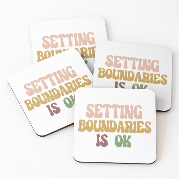 Item preview, Setting Boundaries Is Ok| Mental Health Matters designed and sold by TrainedBoss.