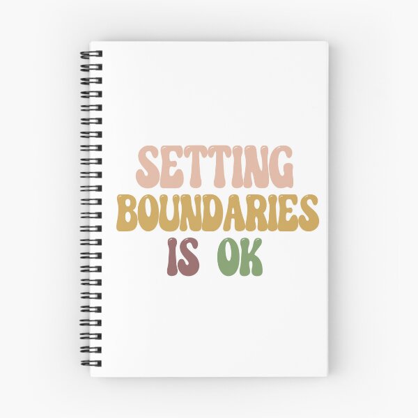 Item preview, Setting Boundaries Is Ok| Mental Health Matters designed and sold by TrainedBoss.