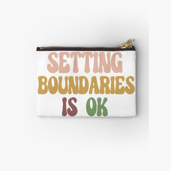 Item preview, Setting Boundaries Is Ok| Mental Health Matters designed and sold by TrainedBoss.
