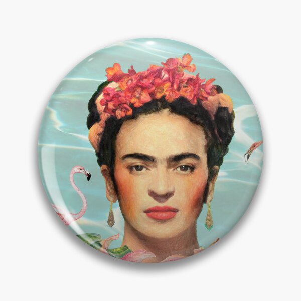 Item preview, Frida Kahlo Flamingos designed and sold by Muycote.