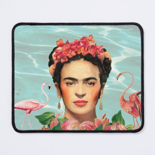 Item preview, Frida Kahlo Flamingos designed and sold by Muycote.