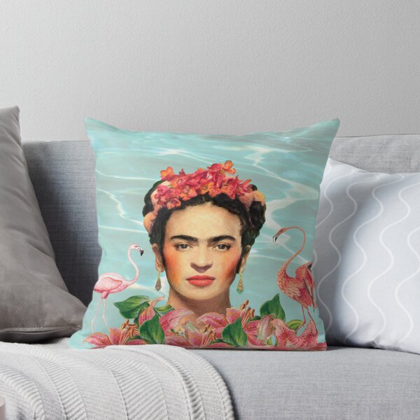 Item preview, Frida Kahlo Flamingos designed and sold by Muycote.