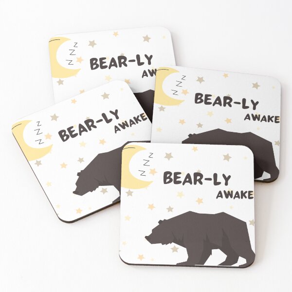 Item preview, Bear-ly awake designed and sold by Maxxxwell13.