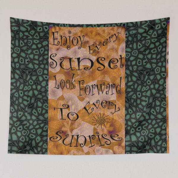 Item preview, Enjoy Every Sunset designed and sold by -Fractalicious-.