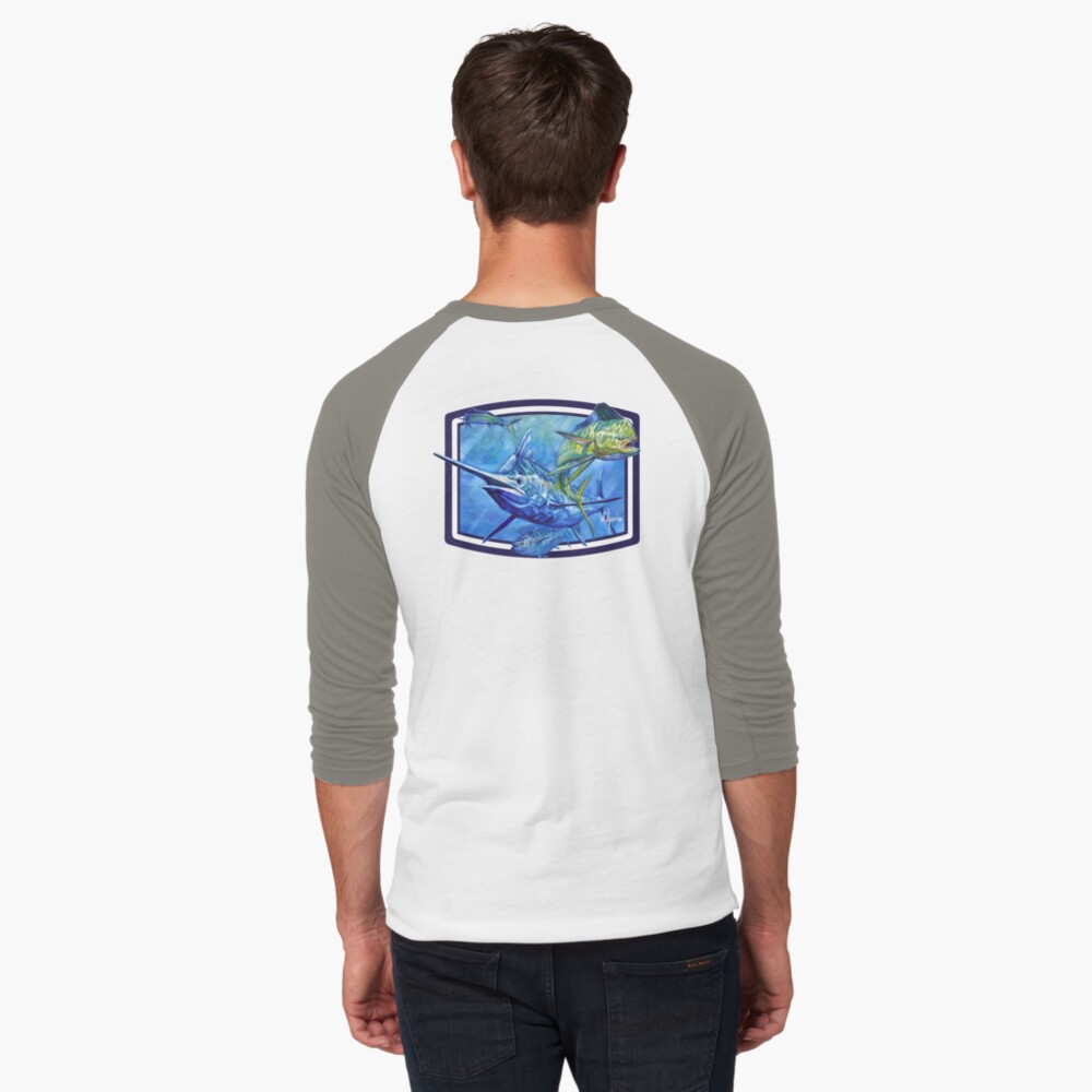 Item preview, Baseball ¾ Sleeve T-Shirt designed and sold by tdauria.