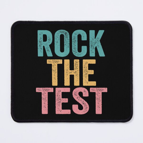 Item preview, The Test Teacher Day Rock Test Vintage Testing Day designed and sold by ScenTuaf.
