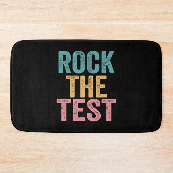 Item preview, The Test Teacher Day Rock Test Vintage Testing Day designed and sold by ScenTuaf.