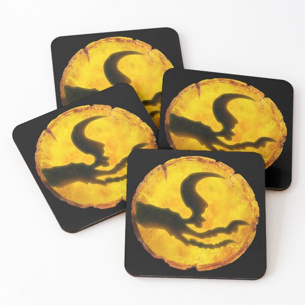 Item preview, logo Velociraptor amber designed and sold by Grimtech Workshop.