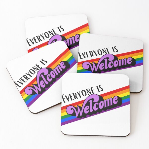 Item preview, Everyone is welcome-Pride LGBTQ designed and sold by Anxatzi.