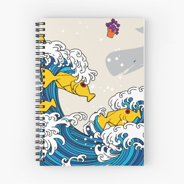 Item preview, The Great Wave of Babel Fish Hitchhikers Guide  designed and sold by iconikit.