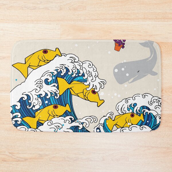 Item preview, The Great Wave of Babel Fish Hitchhikers Guide  designed and sold by iconikit.