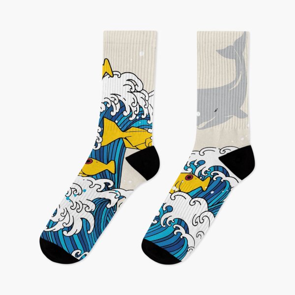 Item preview, The Great Wave of Babel Fish Hitchhikers Guide  designed and sold by iconikit.