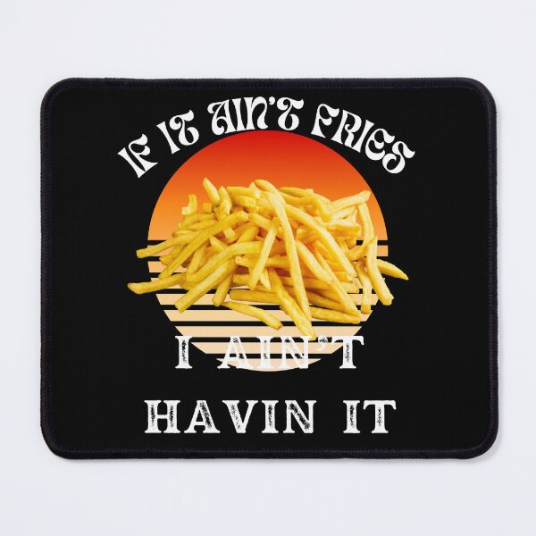 Artikelvorschau, Wenn es keine Pommes Frites ist, habe ich es nicht, Pommes Frites mit Retro-Vintage-Sonnenuntergang entworfen und verkauft von SolSel ⭐⭐⭐⭐⭐.