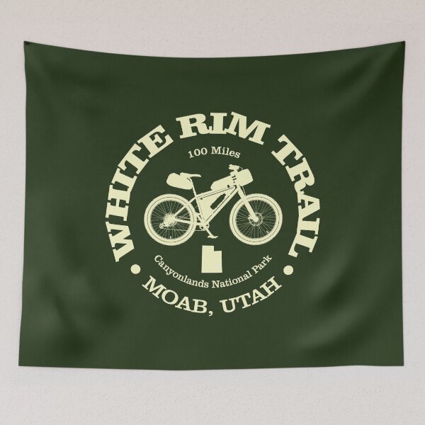 Item preview, White Rim Trail (cycling) designed and sold by curranmorgan.