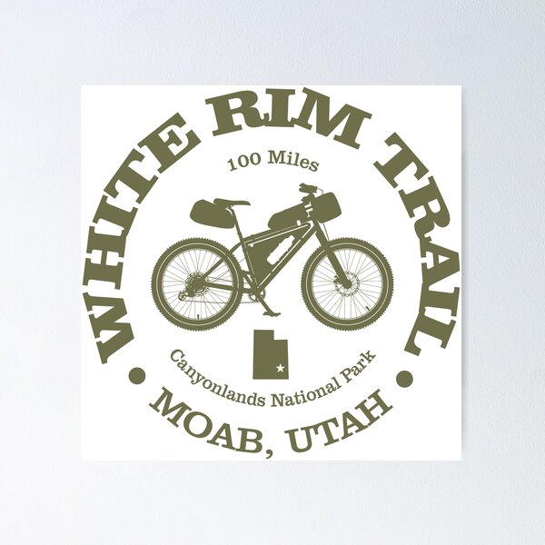 Artikelvorschau, White Rim Trail (Radfahren) entworfen und verkauft von curranmorgan.