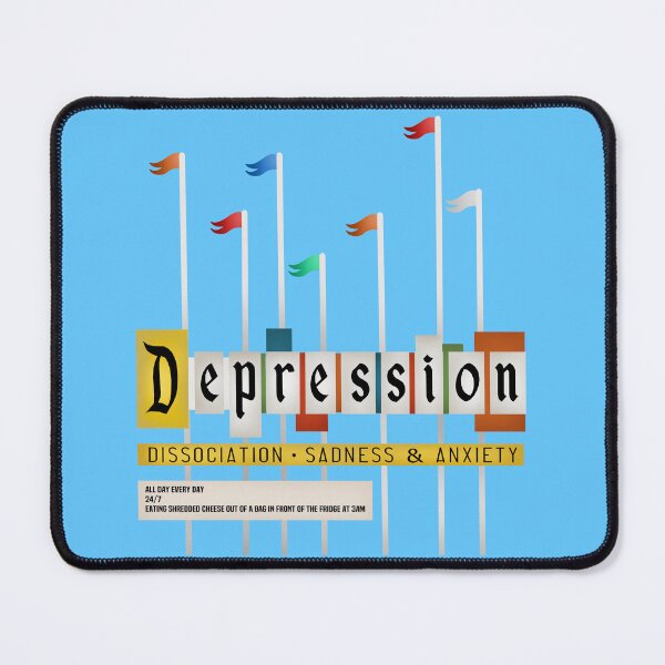 Item preview, Depression Land designed and sold by Art by Morgan Campillo.