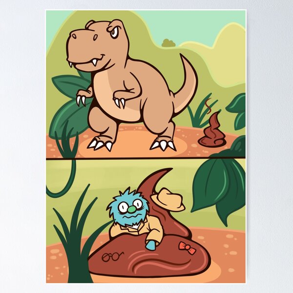 Item preview, Professor T-Rex Poop designed and sold by protectedtower.