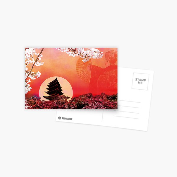 RISING SUN Postcard