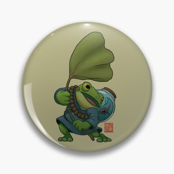 Item preview, A Frog and His Son Windy Day designed and sold by DingHuArt.