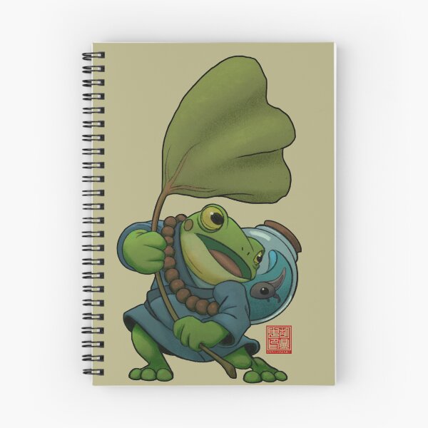 Item preview, A Frog and His Son Windy Day designed and sold by DingHuArt.