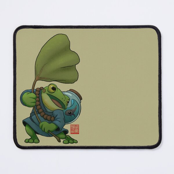 Item preview, A Frog and His Son Windy Day designed and sold by DingHuArt.