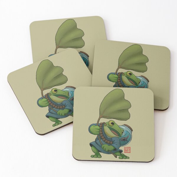 Item preview, A Frog and His Son Windy Day designed and sold by DingHuArt.