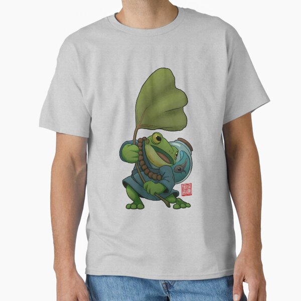 Item preview, A Frog and His Son Windy Day designed and sold by DingHuArt.