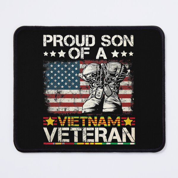 Item preview, Proud Son Of Vietnam Veteran US Flag designed and sold by Xtjjae.