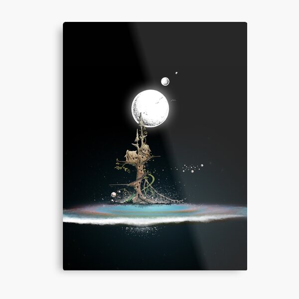 galactic castle Metal Print