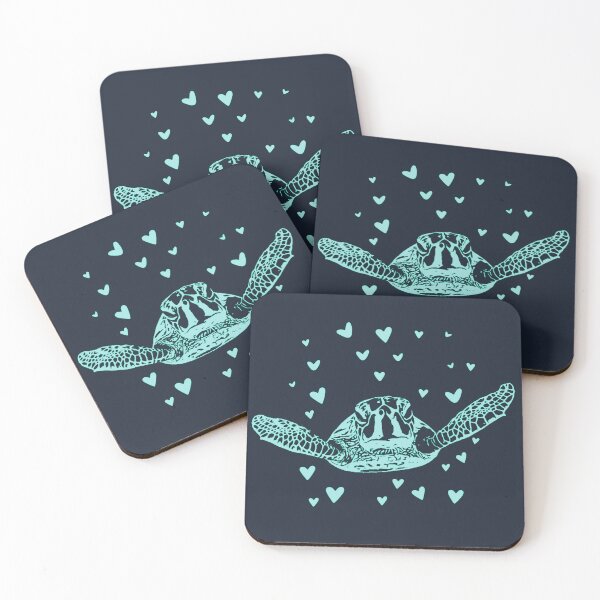 Item preview, Sea Turtle Hearts designed and sold by clothingyouneed.com.