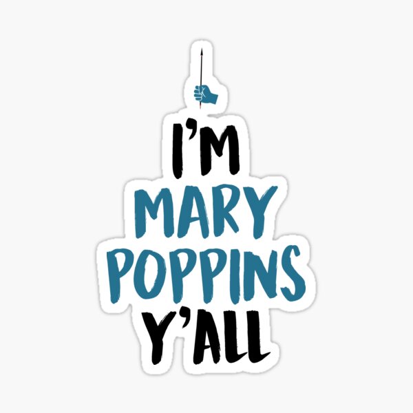 Aperçu de l'œuvre JE SUIS MARY POPPINS, VOUS TOUS ! (Flèche) créée et vendue par enduratrum.