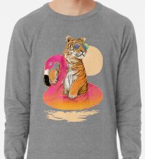Sudadera ligera Chillin, tigre flamenco