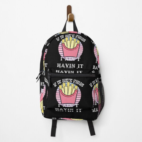 Item preview, If It Ain't Fries I Ain't Having It, French Fries With Retro Vintage Sunset designed and sold by SolSel ⭐⭐⭐⭐⭐.