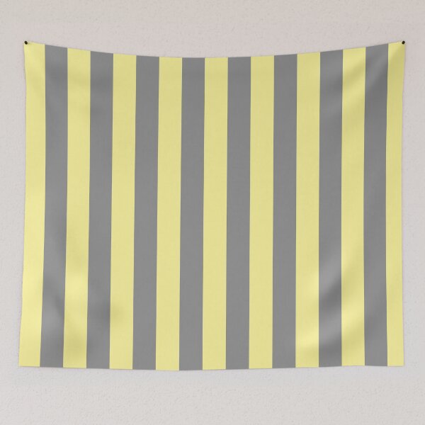 Item preview, Yellow and Grey Stripes designed and sold by Karen Thomson.