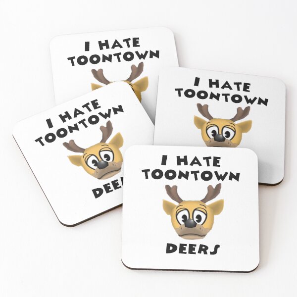 Item preview, I Hate Toontown Deers designed and sold by TooningAround.