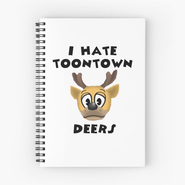 Item preview, I Hate Toontown Deers designed and sold by TooningAround.