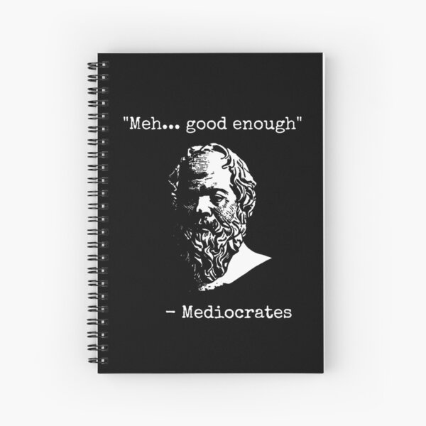 Artikel-Vorschau von Mediocrates Meh gut genug Sarkasmus, designt und verkauft von peachlovey.