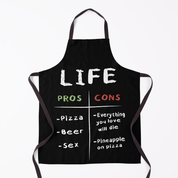 Item preview, Life pros and cons table designed and sold by VinagreShop.